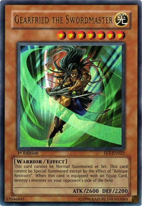 Gearfried the Swordmaster (22) - YuGiOh Single