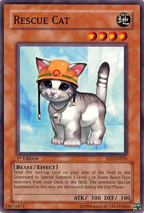 Rescue Cat (33) - YuGiOh Single
