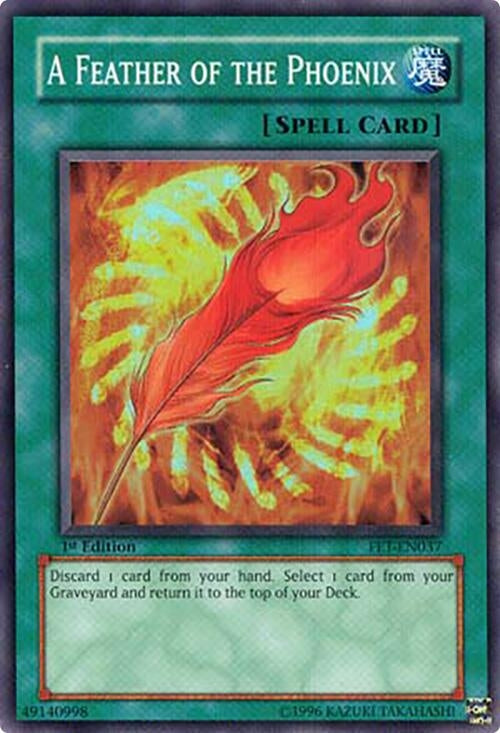 A Feather of the Phoenix (37) - YuGiOh Single