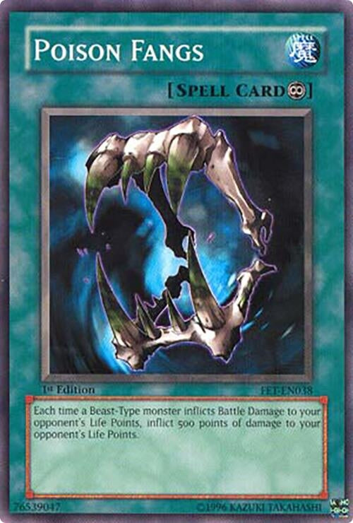 Poison Fangs (38) - YuGiOh Single