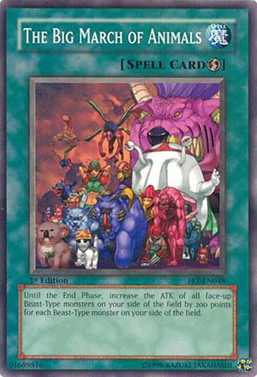 The Big March of Animals (48) - YuGiOh Single