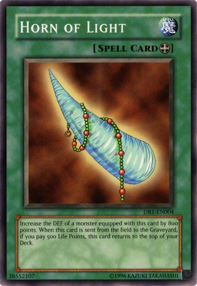 Horn of Light (1004) (DB1) - YuGiOh Single