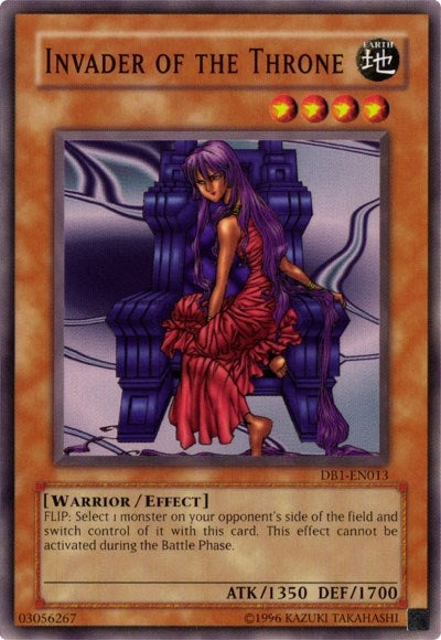 Invader of the Throne (1013) (DB1) - YuGiOh Single
