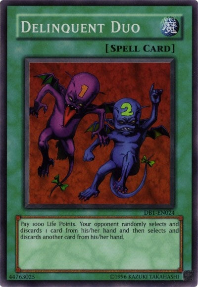 Delinquent Duo (1024) (DB1) - YuGiOh Single