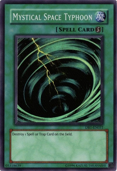 Mystical Space Typhoon (1031) (DB1) - YuGiOh Single