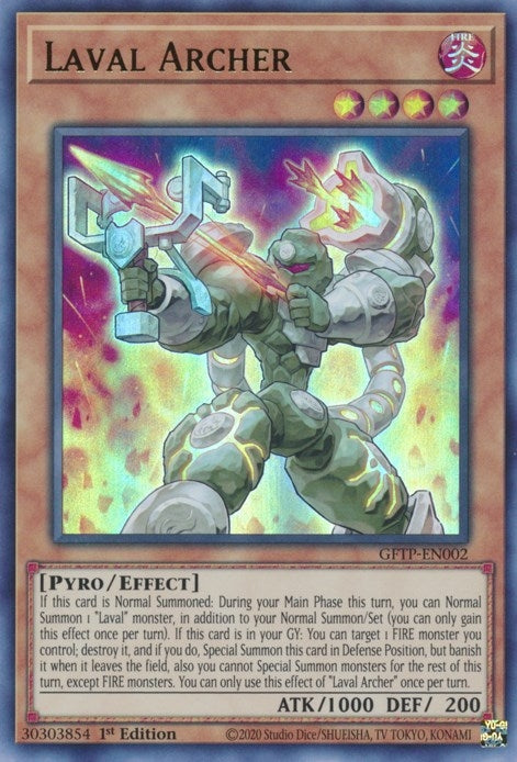 Laval Archer (2) (GFTP) - YuGiOh Single