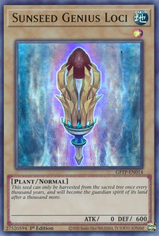 Sunseed Genius Loci (14) (GFTP) - YuGiOh Single