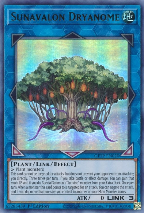 Sunavalon Dryanome (20) (GFTP) - YuGiOh Single