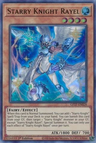 Starry Knight Rayel (28) (GFTP) - YuGiOh Single