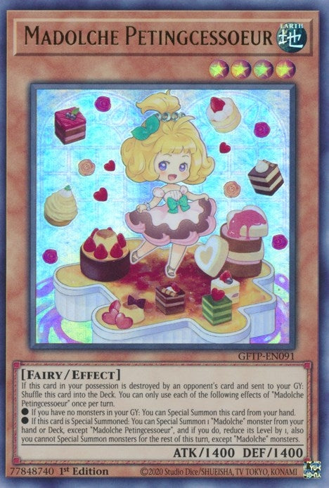 Madolche Petingcessoeur (91) (GFTP) - YuGiOh Single