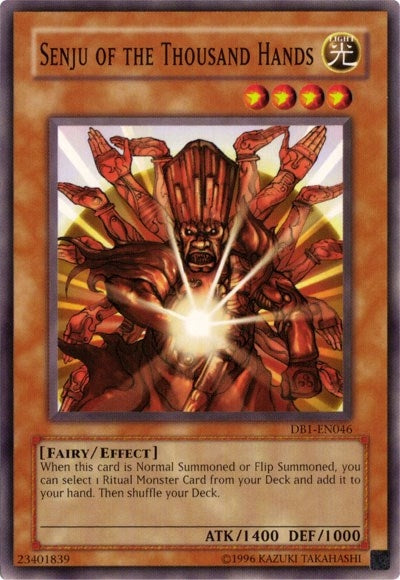 Senju of the Thousand Hands (1046) (DB1) - YuGiOh Single