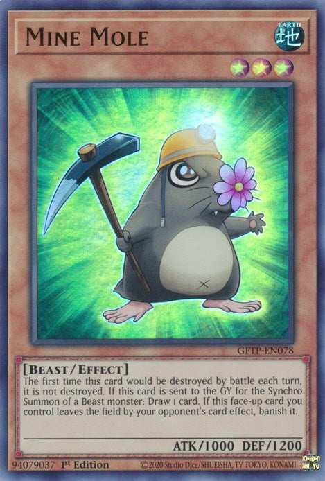 Mine Mole (78) (GFTP) - YuGiOh Single