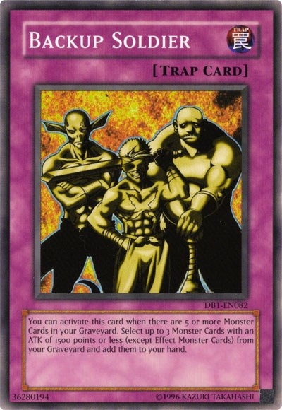 Backup Soldier (1082) (DB1) - YuGiOh Single