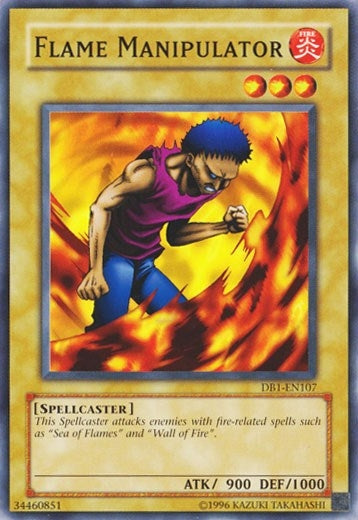 Flame Manipulator (1107) (DB1) - YuGiOh Single