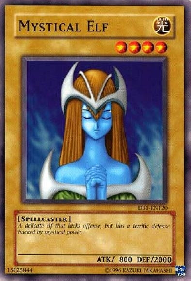 Mystical Elf (1120) (DB1) - YuGiOh Single