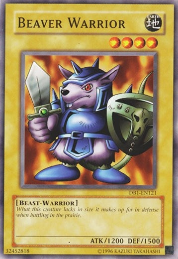 Beaver Warrior (1121) (DB1) - YuGiOh Single