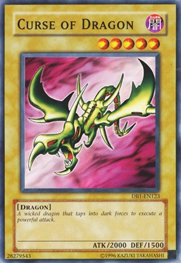 Curse of Dragon (1123) (DB1) - YuGiOh Single