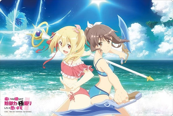 Bushiroad Rubber Mat Collection Vol.798: BOFURI - Frederica and Sally Swimsuit ver (798) - Playmats Sealed