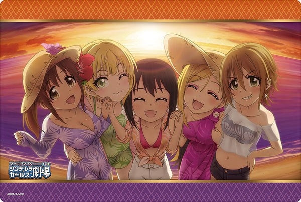 Bushiroad Rubber Mat Collection Vol.450: The IDOLM@STER - Natsuki Airi Yuka Rina & Frederica (450) - Playmats Sealed