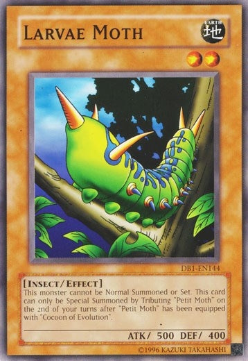 Larvae Moth (1144) (DB1) - YuGiOh Single
