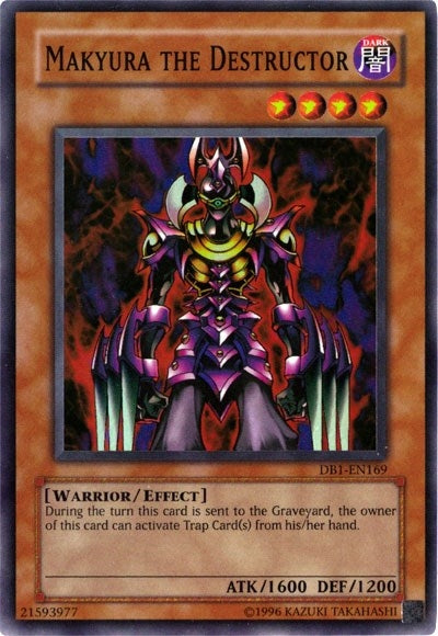 Makyura the Destructor (1169) (DB1) - YuGiOh Single