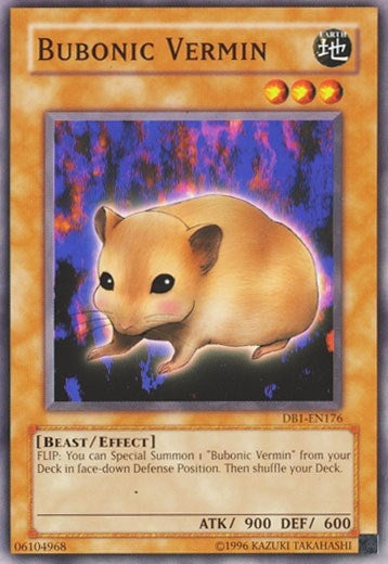 Bubonic Vermin (1176) (DB1) - YuGiOh Single