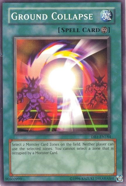 Ground Collapse (1184) (DB1) - YuGiOh Single