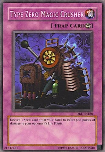 Type Zero Magic Crusher (1188) (DB1) - YuGiOh Single