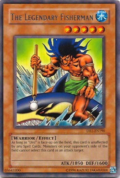 The Legendary Fisherman (1190) (DB1) - YuGiOh Single