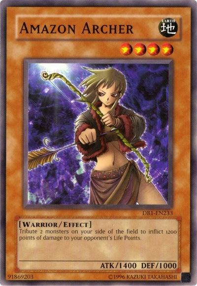 Amazon Archer (1233) (DB1) - YuGiOh Single