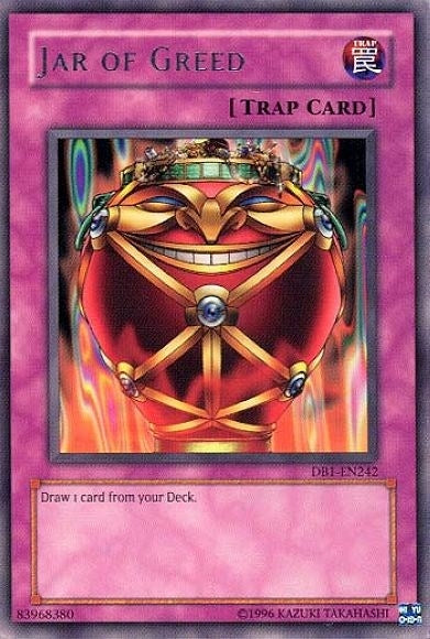 Jar of Greed (1242) (DB1) - YuGiOh Single