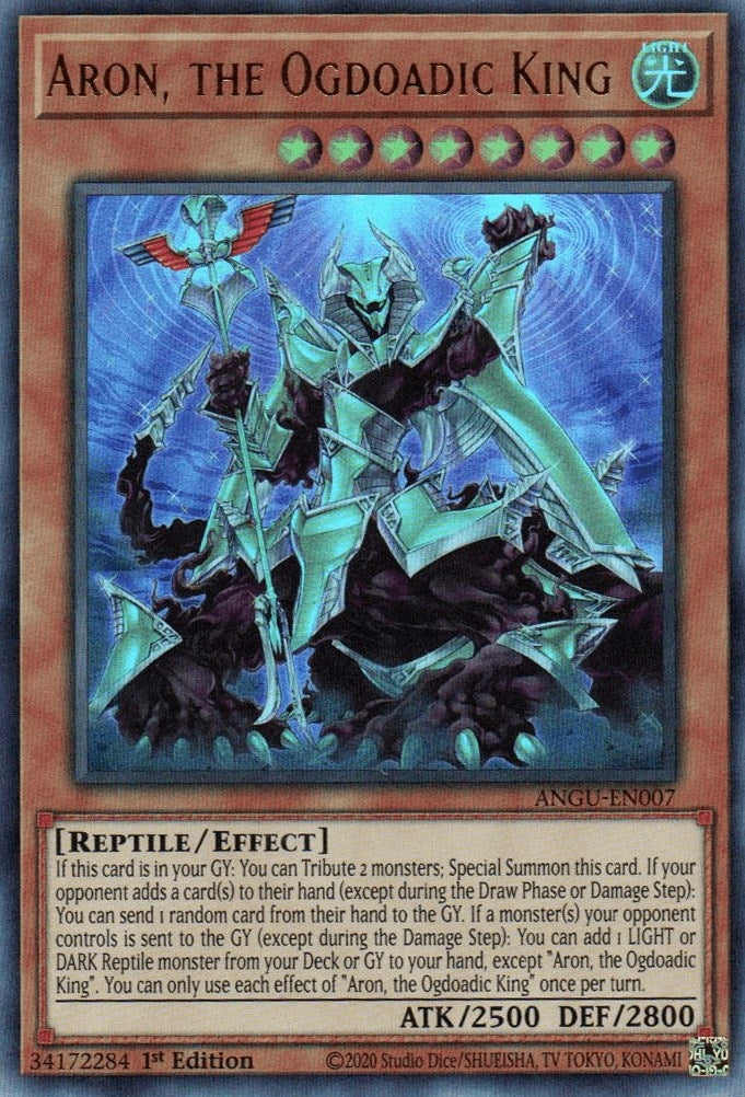 Aron the Ogdoadic King (7) (ANGU) - YuGiOh Single