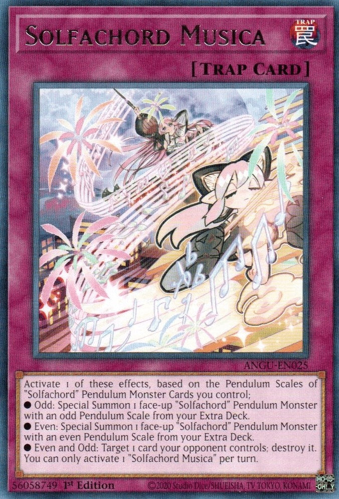 Solfachord Musica (25) (ANGU) - YuGiOh Single