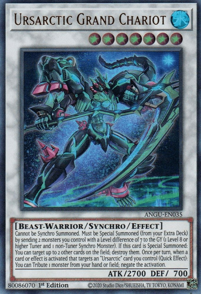 Ursarctic Grand Chariot (35) (ANGU) - YuGiOh Single