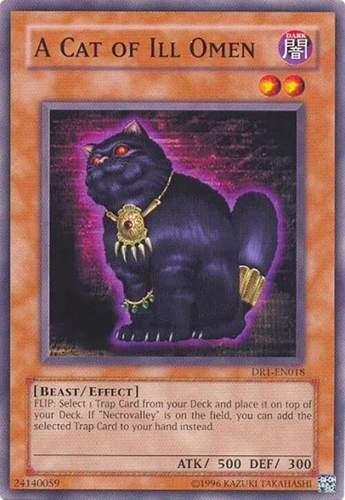 A Cat of Ill Omen (1018) - YuGiOh Single