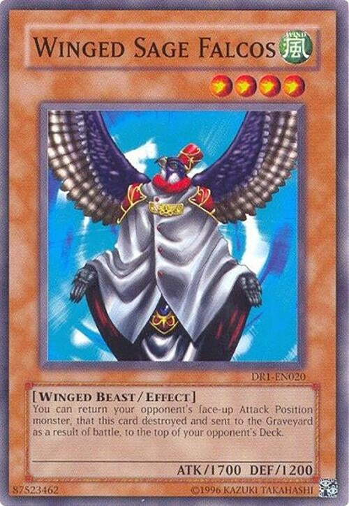 Winged Sage Falcos (1020) - YuGiOh Single