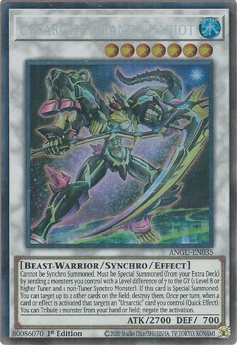 Ursarctic Grand Chariot (CR) (35) (ANGU) - YuGiOh Single