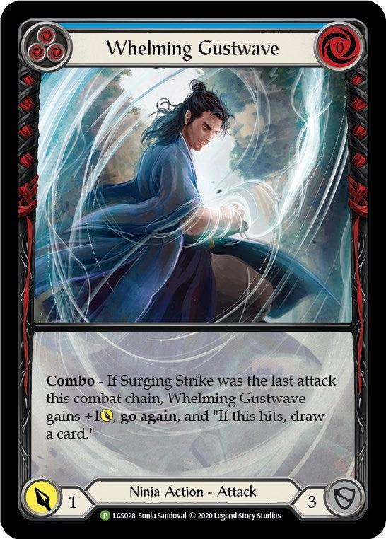 Image for Whelming Gustwave (Blue) - LGS028 (LGS028) - Flesh and Blood TCG