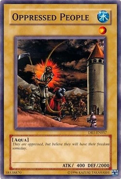 Oppressed People (1057) - YuGiOh Single