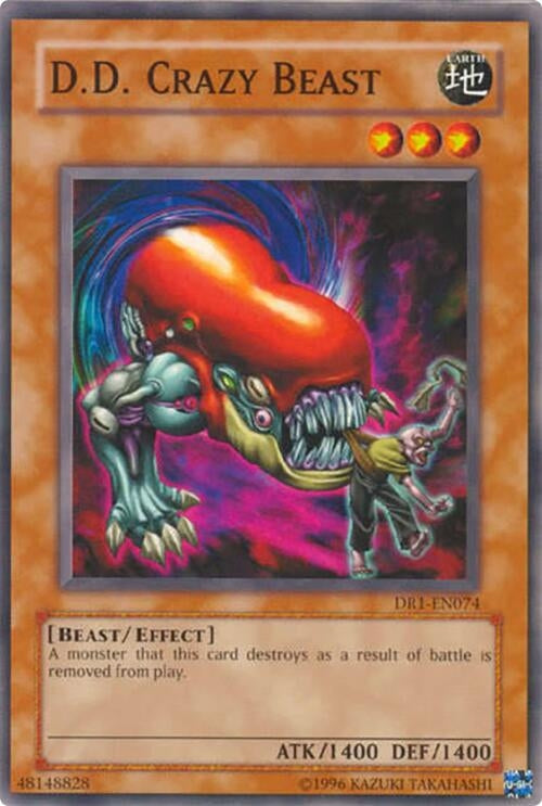 D.D. Crazy Beast (1074) - YuGiOh Single