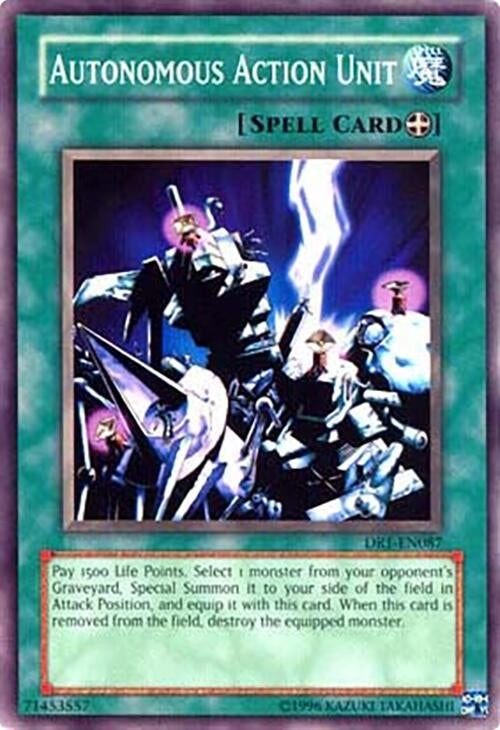 Autonomous Action Unit (1087) - YuGiOh Single