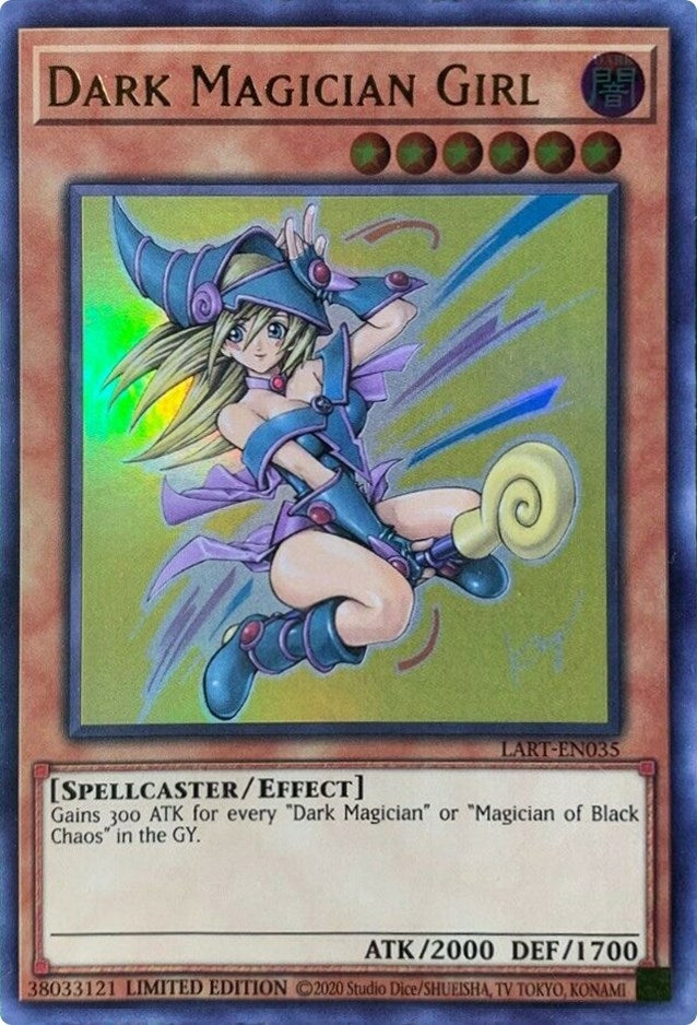 Dark Magician Girl (2021) (35) (LART) - YuGiOh Single
