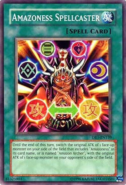 Amazoness Spellcaster (1139) - YuGiOh Single