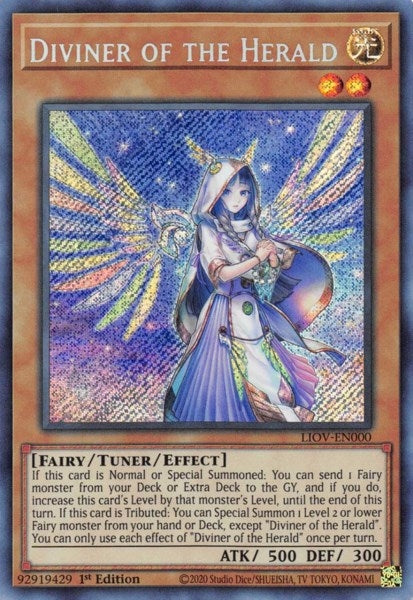 Diviner of the Herald (0) (LIOV) - YuGiOh Single