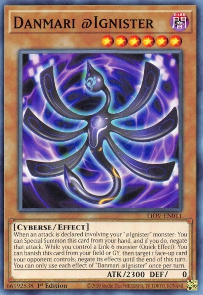Danmari @Ignister (11) (LIOV) - YuGiOh Single