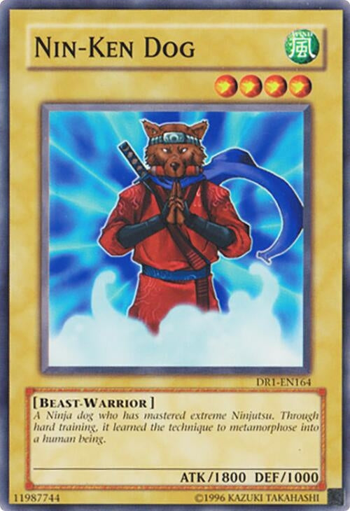 Nin-Ken Dog (1164) - YuGiOh Single