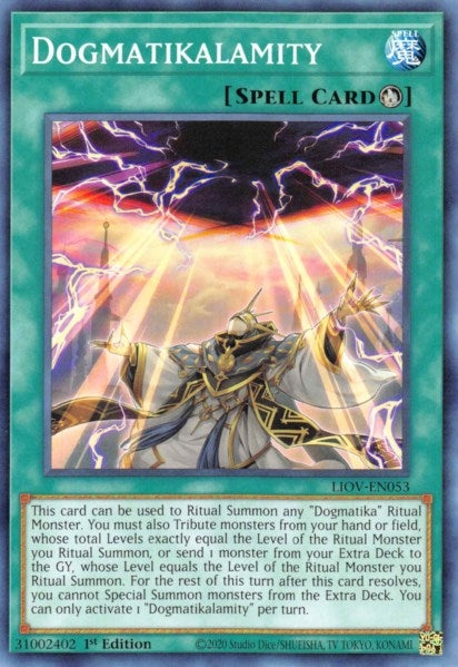 Dogmatikalamity (53) (LIOV) - YuGiOh Single
