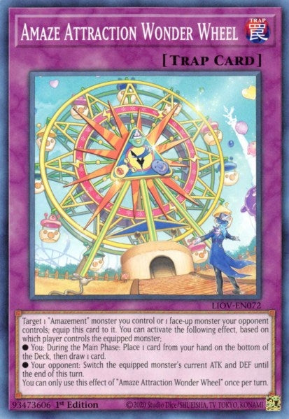 Amaze Attraction Wonder Wheel (72) (LIOV) - YuGiOh Single