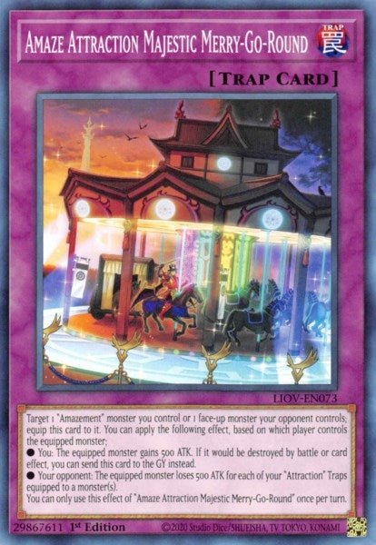 Amaze Attraction Majestic Merry-Go-Round (73) (LIOV) - YuGiOh Single
