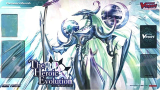 Cardfight!! Vanguard Sneak Preivew Playmat: The Heroic Evolution - Harmonics Messiah - Playmats Sealed